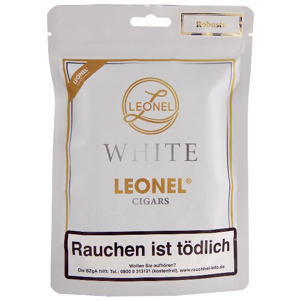 Leonel White Robusto Zigarren Freshpack