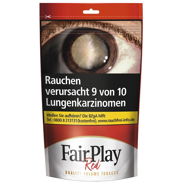 Fair Play Red Volumentabak Beutel