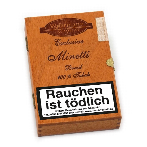 Exclusive Minetti Brasil Zigarillos 16er Kiste