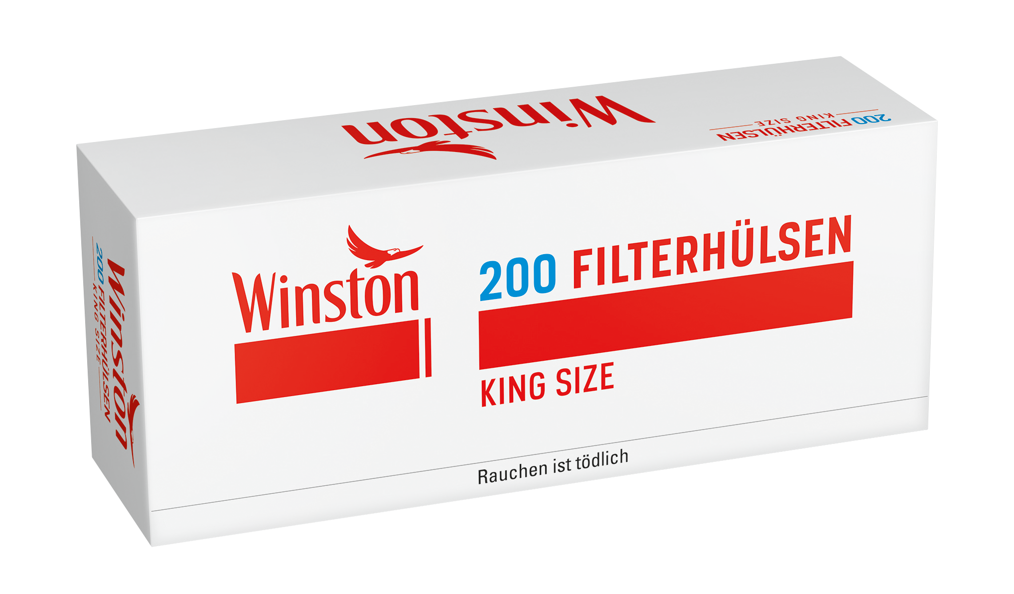 Winston Filterhülsen 200 Stück Packung