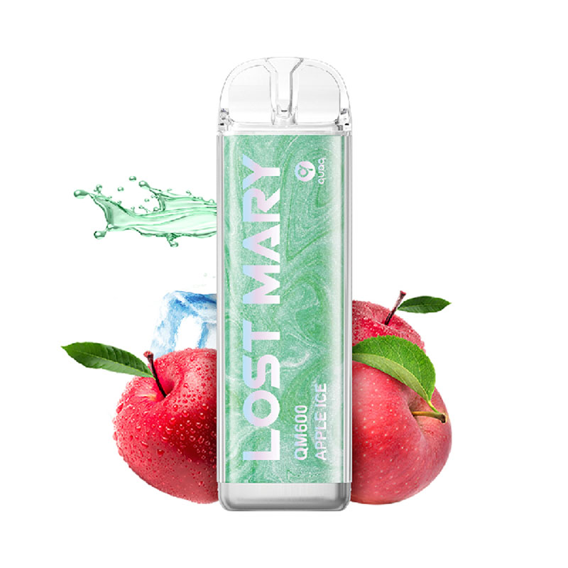 Lost Mary QM600 Apple Ice 20mg Einweg E-Zigarette