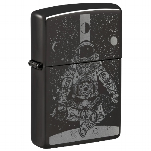 Zippo Ebony Astronaut in Space Feuerzeug