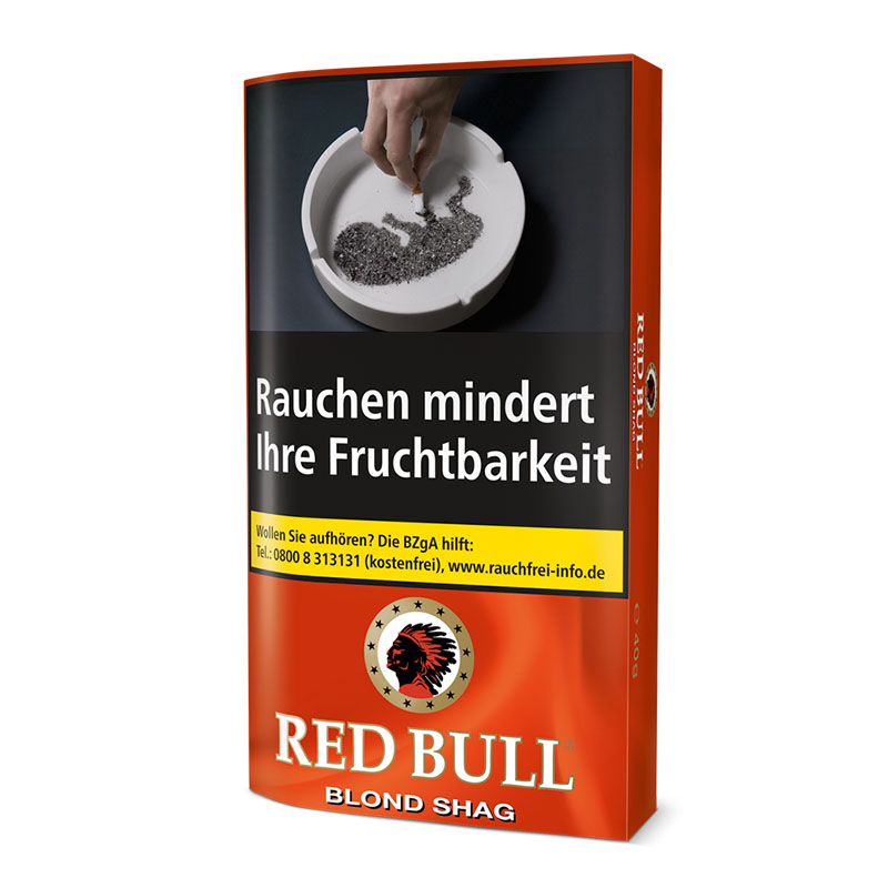 Red Bull Blond Tabak Packung