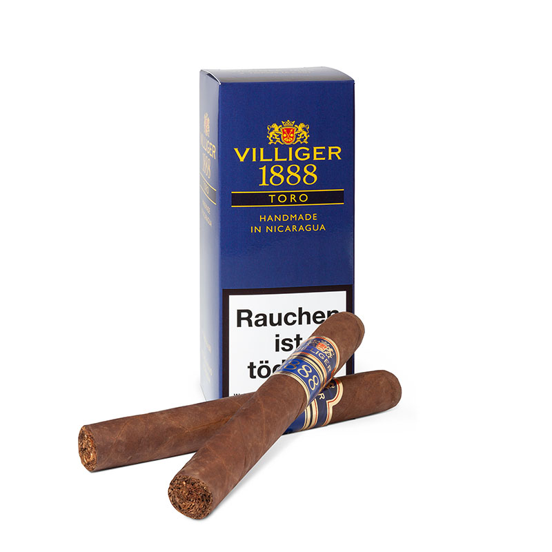 Villiger 1888 Nicaragua Toro Zigarren 9er Refill Packung