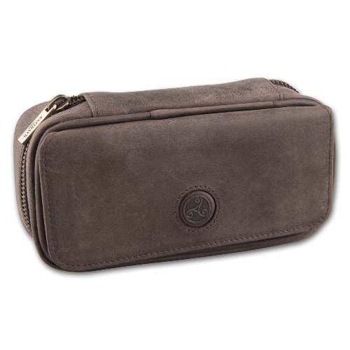 Pfeifentasche 2er Leder Rattray´s Peat braun Nr.1 Vortasche