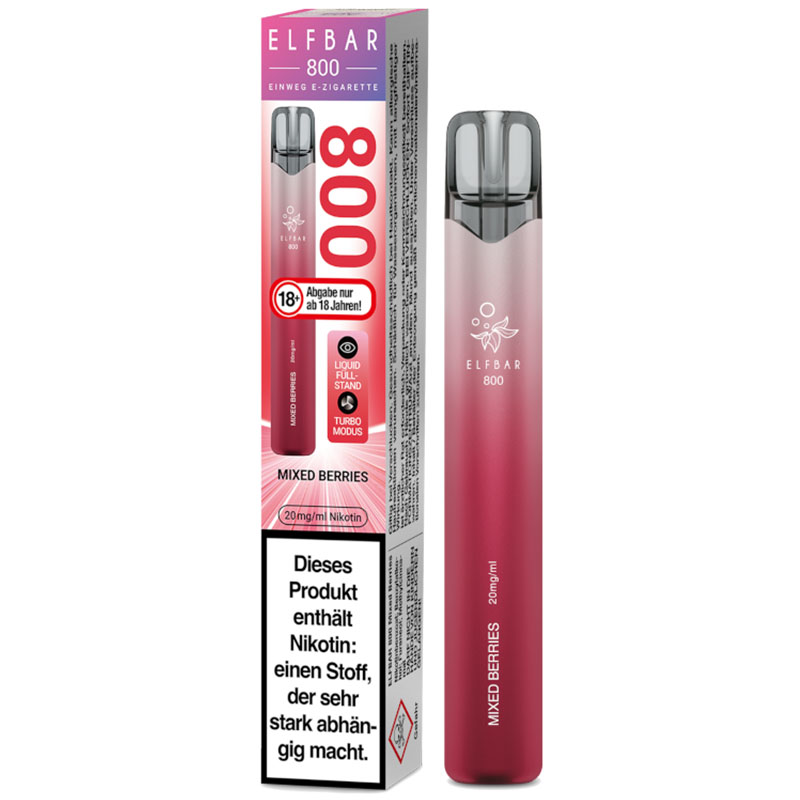Elfbar 800 Mixed Berries 20mg Einweg E-Zigarette