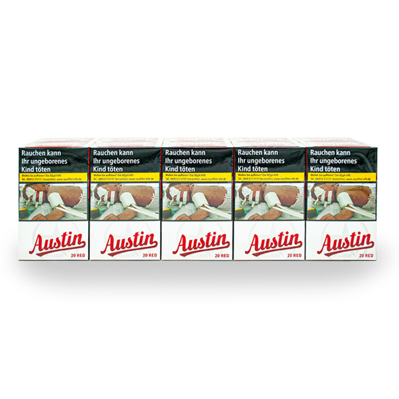 Austin Red Original Pack Zigaretten Stange
