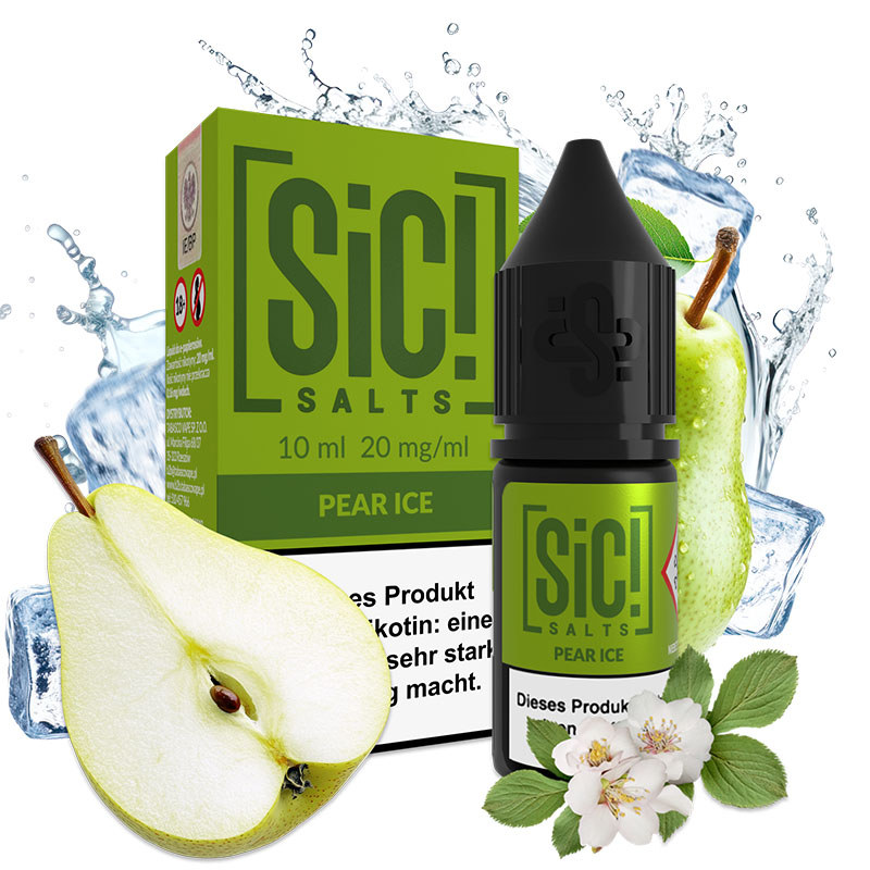SiC! Salts Pear Ice 20mg Nikotinsalz Liquid