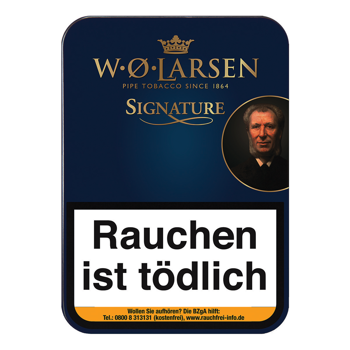 W.O. Larsen Signature Pfeifentabak Dose