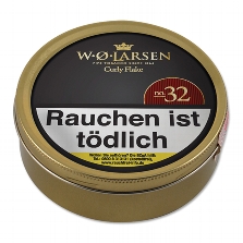 W.O. Larsens Curley Flake Pfeifentabak Dose