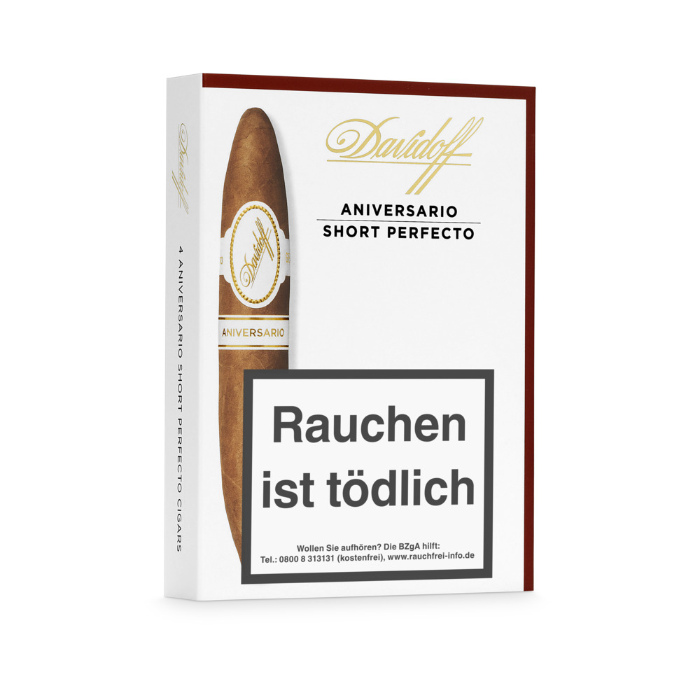 Davidoff Aniversario Short Perfecto Zigarren Schachtel