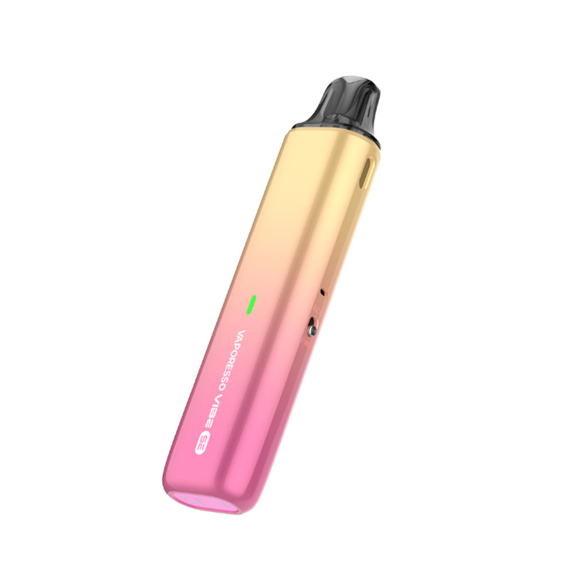 Vaporesso Vibe SE E-Zigarette Pink Orange Angled