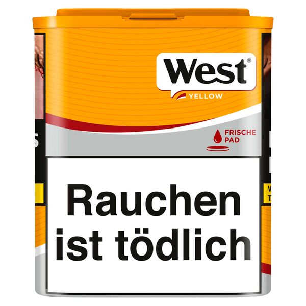 West Yellow Volumentabak Dose