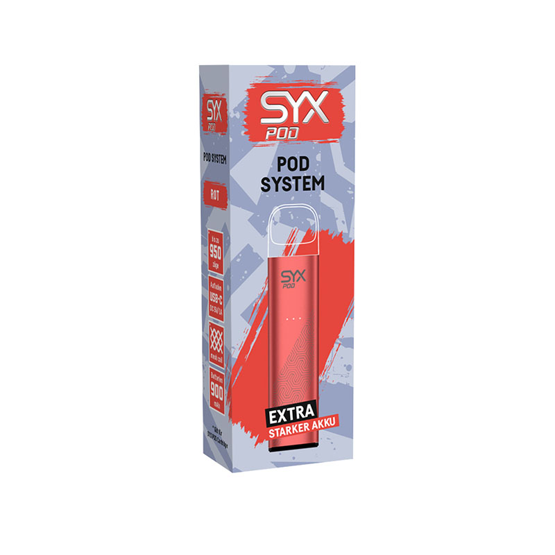 Syx Pod Rot E-Zigarette
