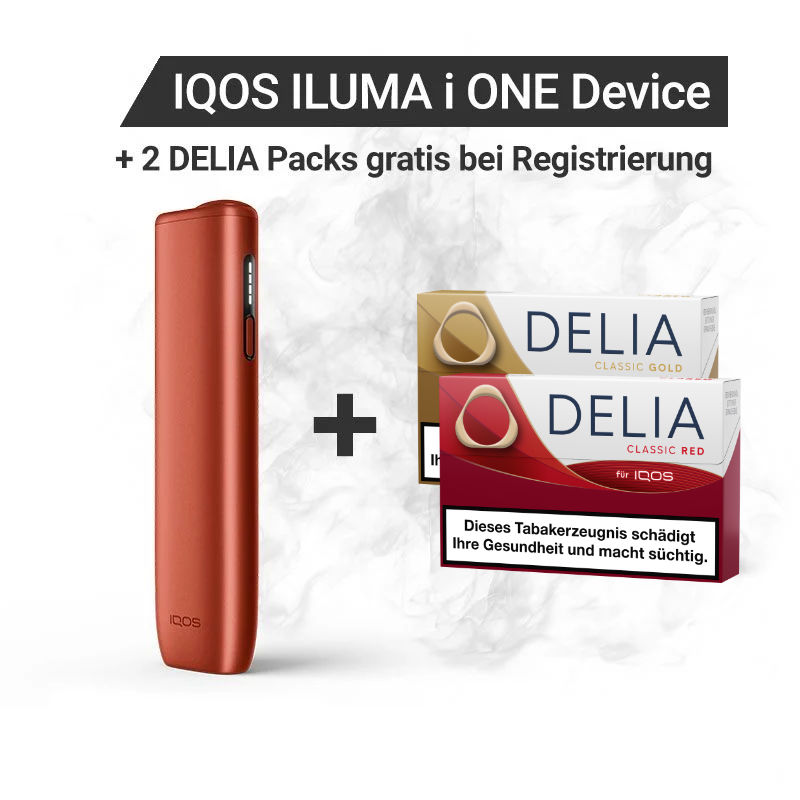 IQOS ILUMA i ONE Tabakerhitzer Vivid Terracotta