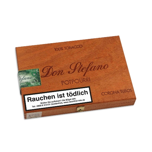 Don Stefano Potpourri Tubos Zigarren 10er Kiste