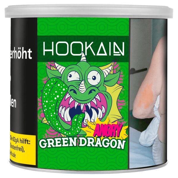 Hookain Angry Green Dragon Shisha Tabak