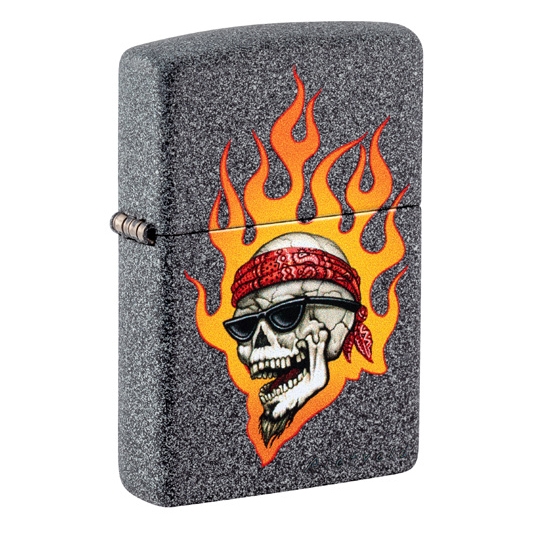 Zippo Rick Rietveld Flame Skull