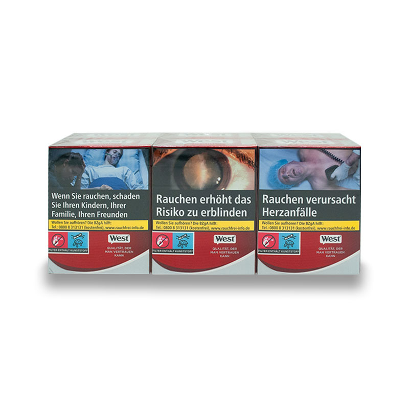 West Red Giga Zigaretten Stange