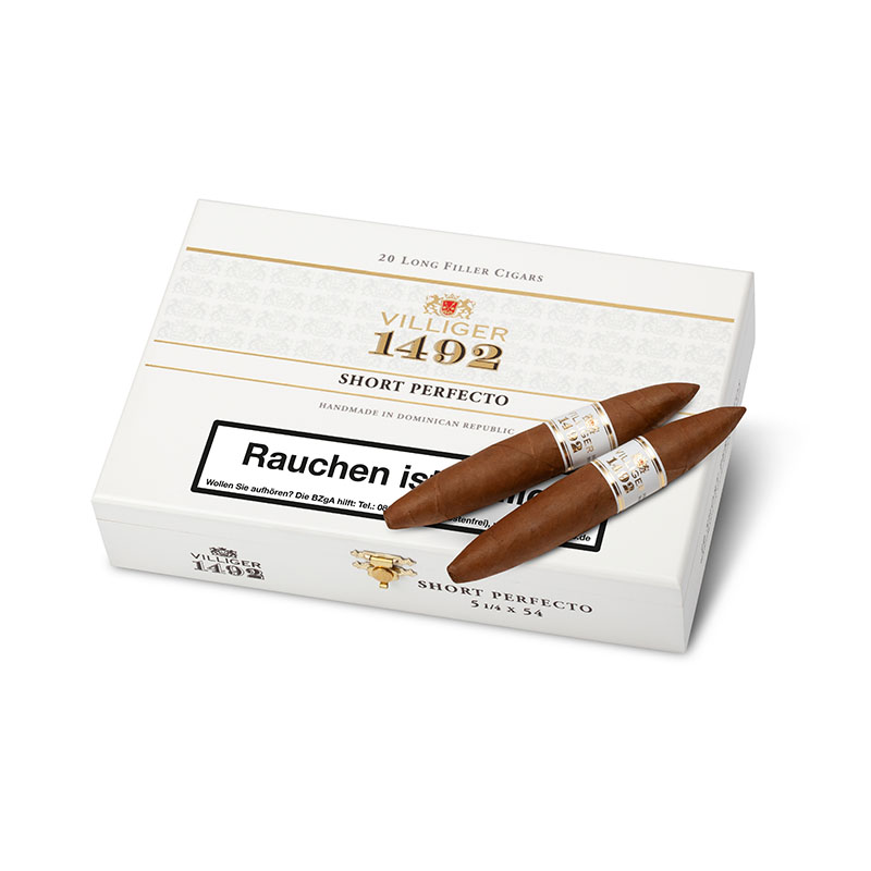 Villiger 1492 Short Perfecto Zigarren Kiste