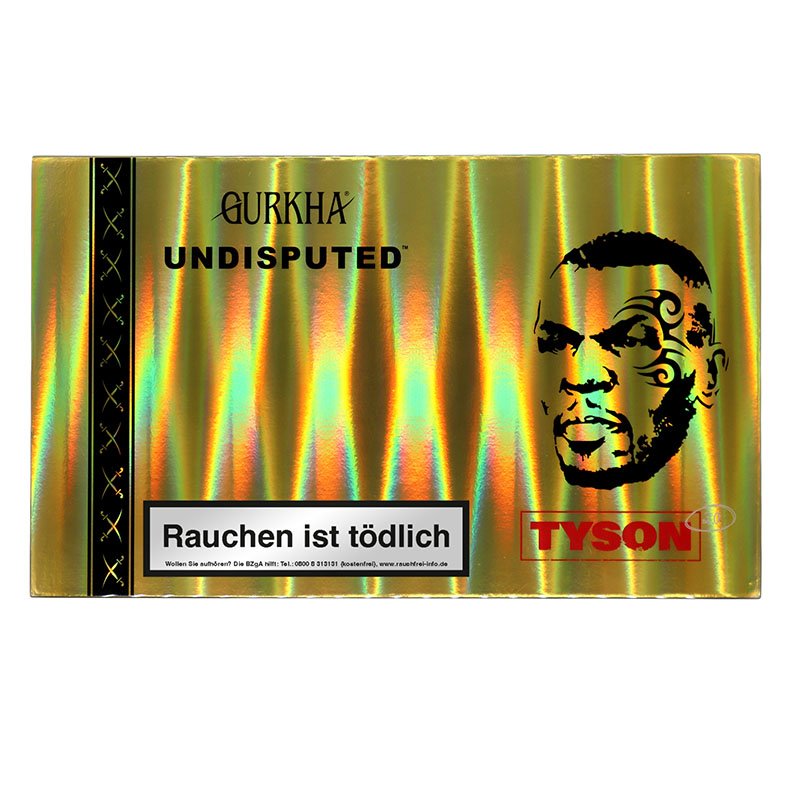 Gurkha Limitadas Tyson Undisputed 2.0 Magnum Zigarren Kiste closed