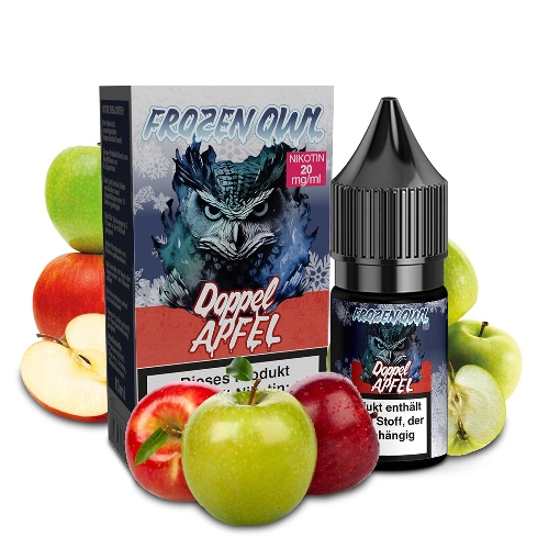 Frozen Owl Doppelapfel 20mg Nikotinsalz Liquid