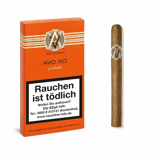 Avo Serie XO Trio Preludio Zigarren Schachtel