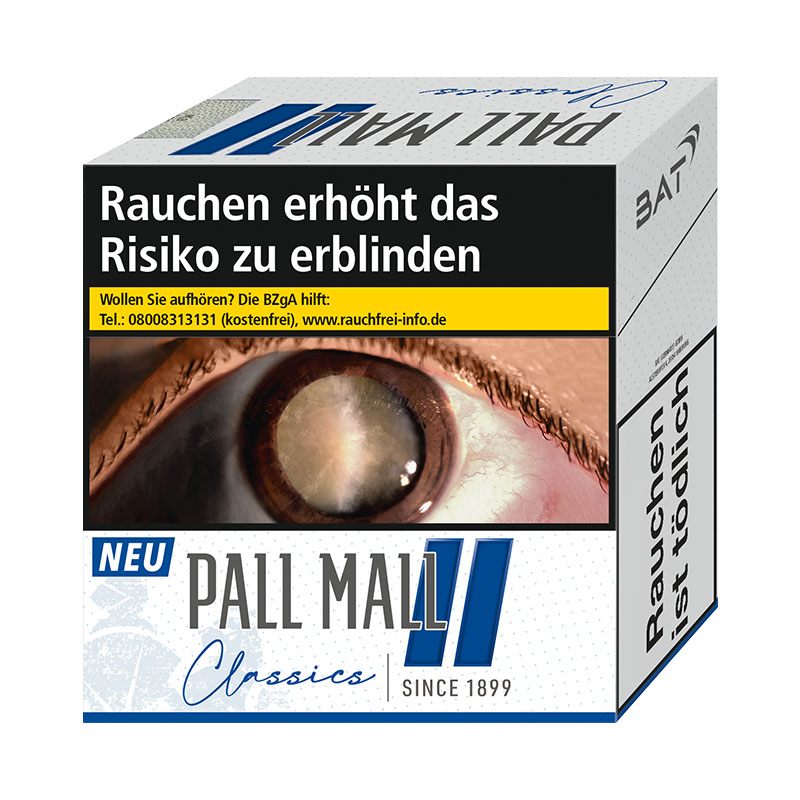 Pall Mall Classics Blue Hercules Zigaretten Stange