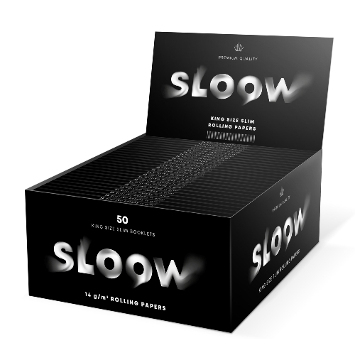 SLOOW Black Zigarettenpapier