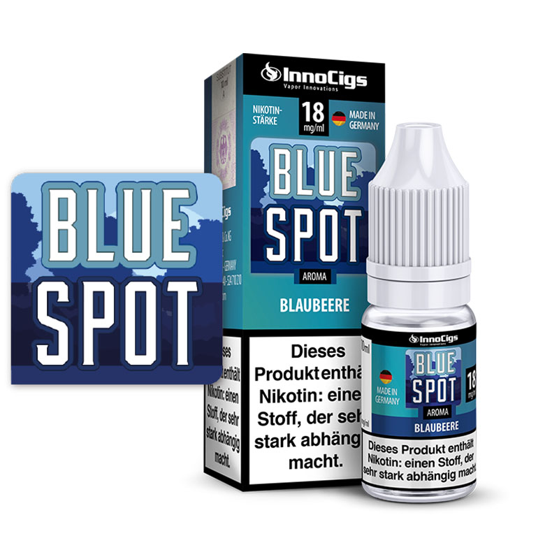 E-Liquid Innocigs Blue Spot Blaubeeren Aroma 18mg