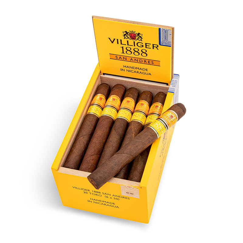 Villiger 1888 San Andres Toro Zigarren Kiste