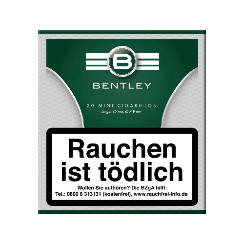 Bentley Mini Cigarillos Schachtel