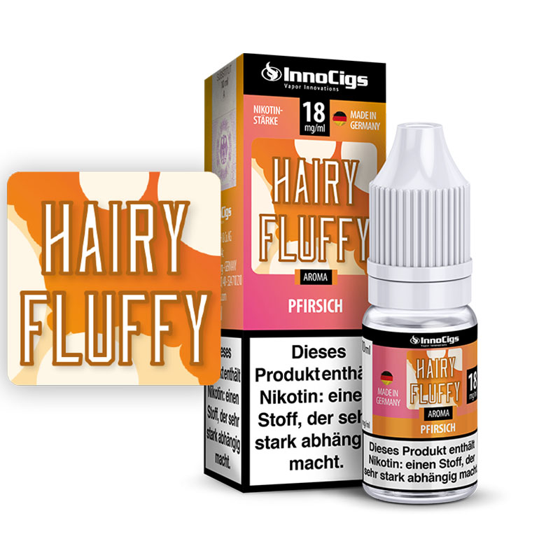 Innocigs E-Liquid Hairy Fluffy Pfirsich 18mg