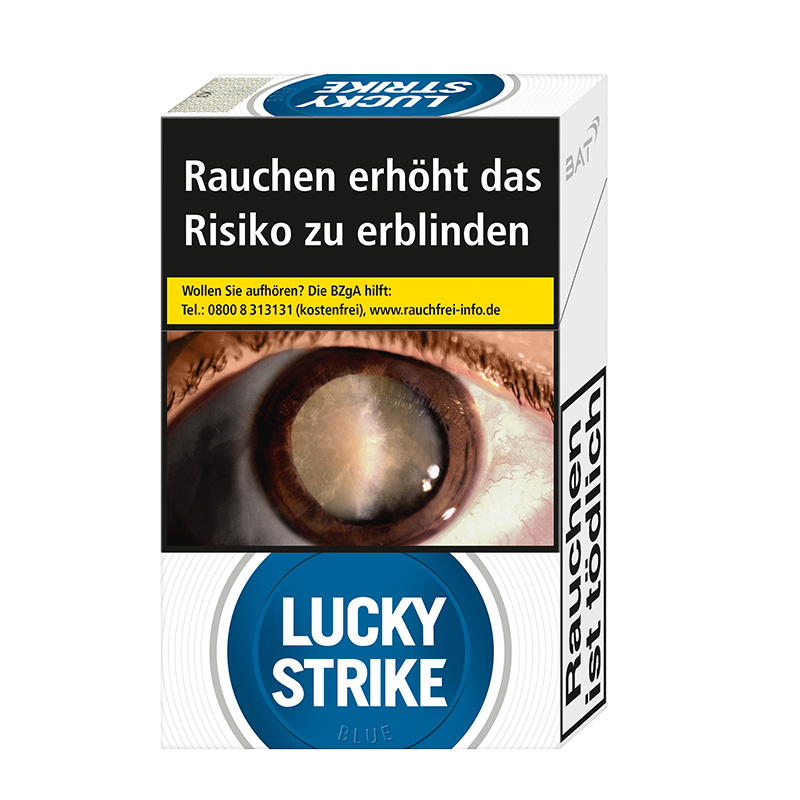 Lucky Strike Blue Original Pack Zigaretten Schachtel