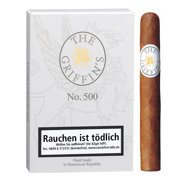 The Griffins No. 500 Zigarren Schachtel