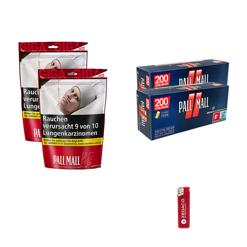 Pall Mall Volumentabak Red Beutel Aktion Small Pall Mall Rot