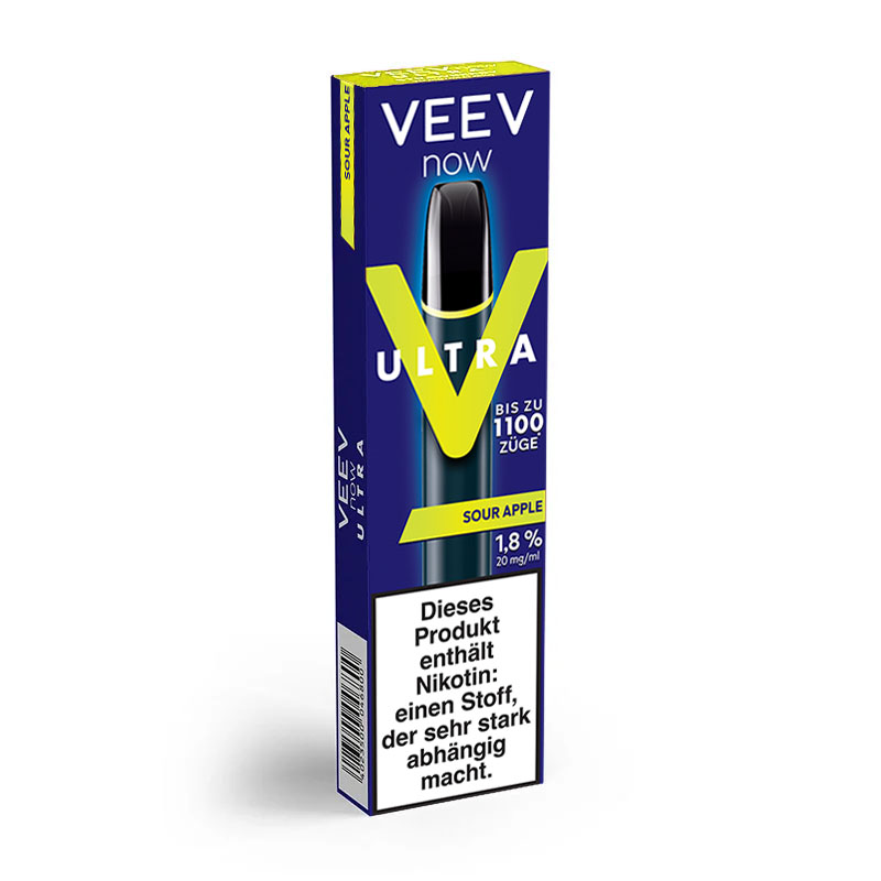 Veev Now Ultra Sour Apple 20mg Einweg E-Zigarette