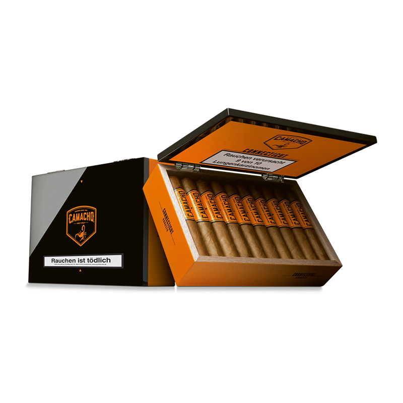 Camacho Connecticut Robusto Zigarren Kiste