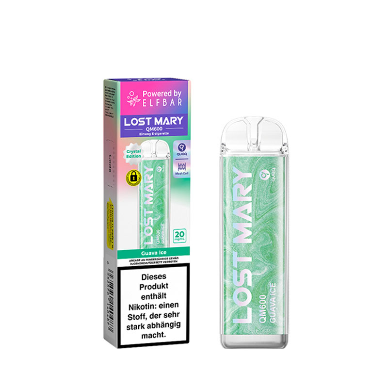 Lost Mary QM600 Guava Ice Einweg E-Zigarette