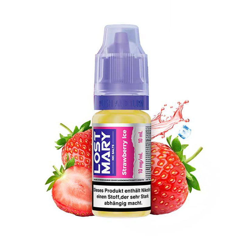 Lost Mary Strawberry Ice 10mg Nikotinsalz Liquid