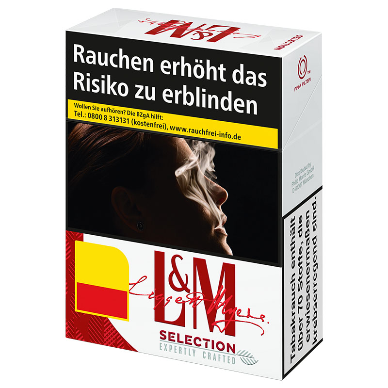 L&M Selection Red 2XL Zigaretten Schachtel