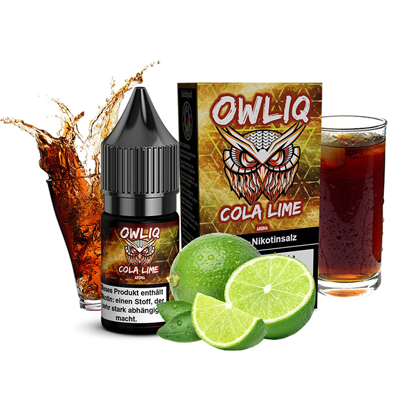 Owliq Cola Lime 10mg Nikotinsalz Liquid