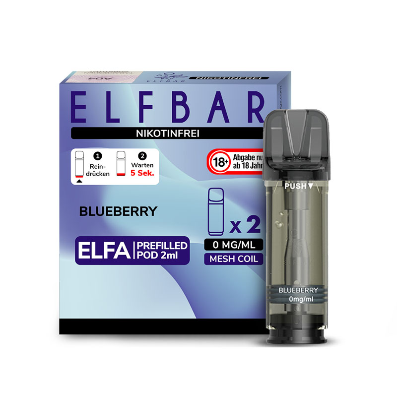 Elfbar Elfa Pods Blueberry - Nikotinfrei