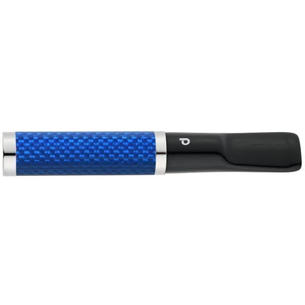 Denicotea Zigarettenspitze Slimline Blau Carbon 6mm