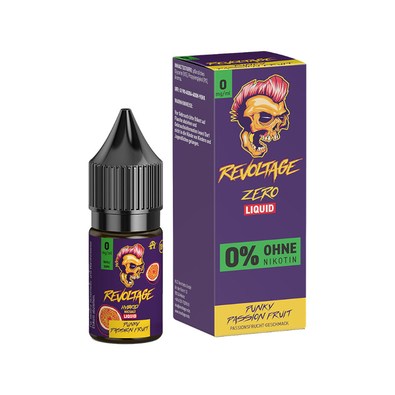 Revoltage Hybrid Nikotinsalz Liquid Punky Passion Fruit 0mg