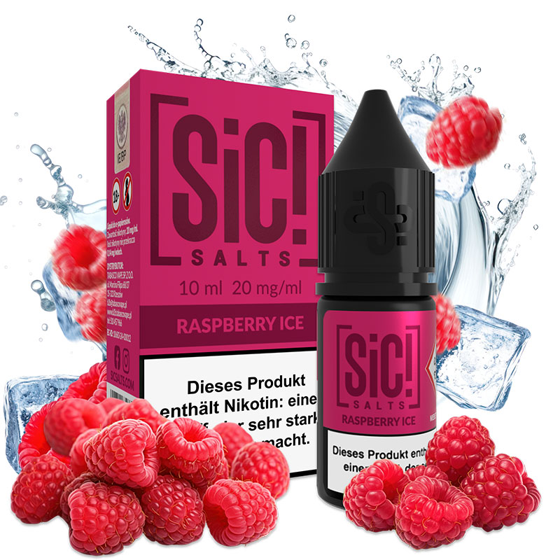 SiC! Salts Raspberry Ice 20mg Nikotinsalz Liquid