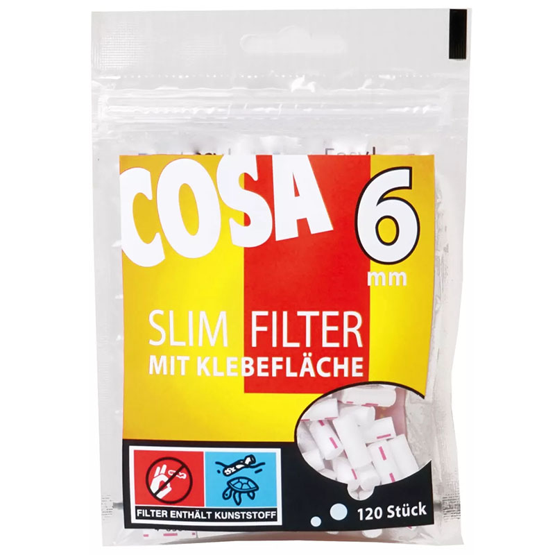 Cosa Slim Filter mit Klebefläche