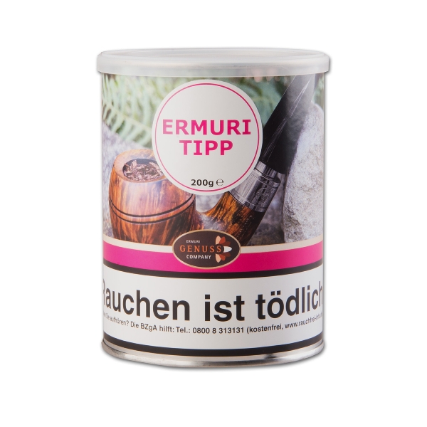 Ermuri Tipp Pfeifentabak Dose