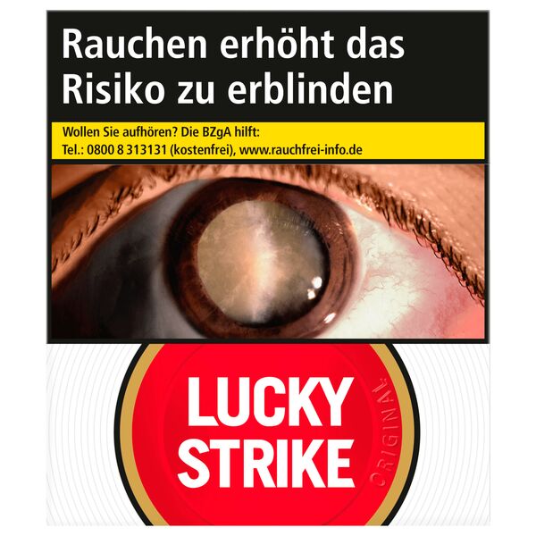 Lucky Strike Red Xtra Zigaretten Schachtel