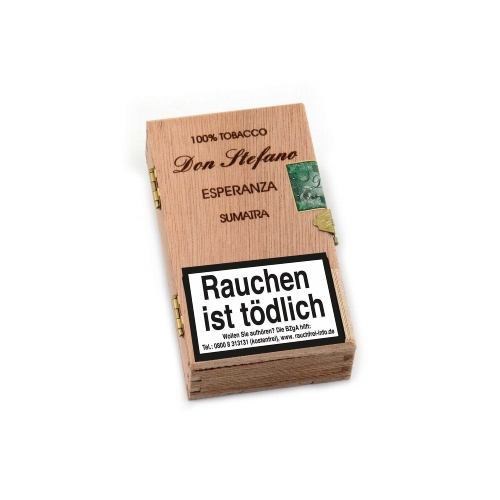 Don Stefano Esperanza Sumatra 10er Kiste